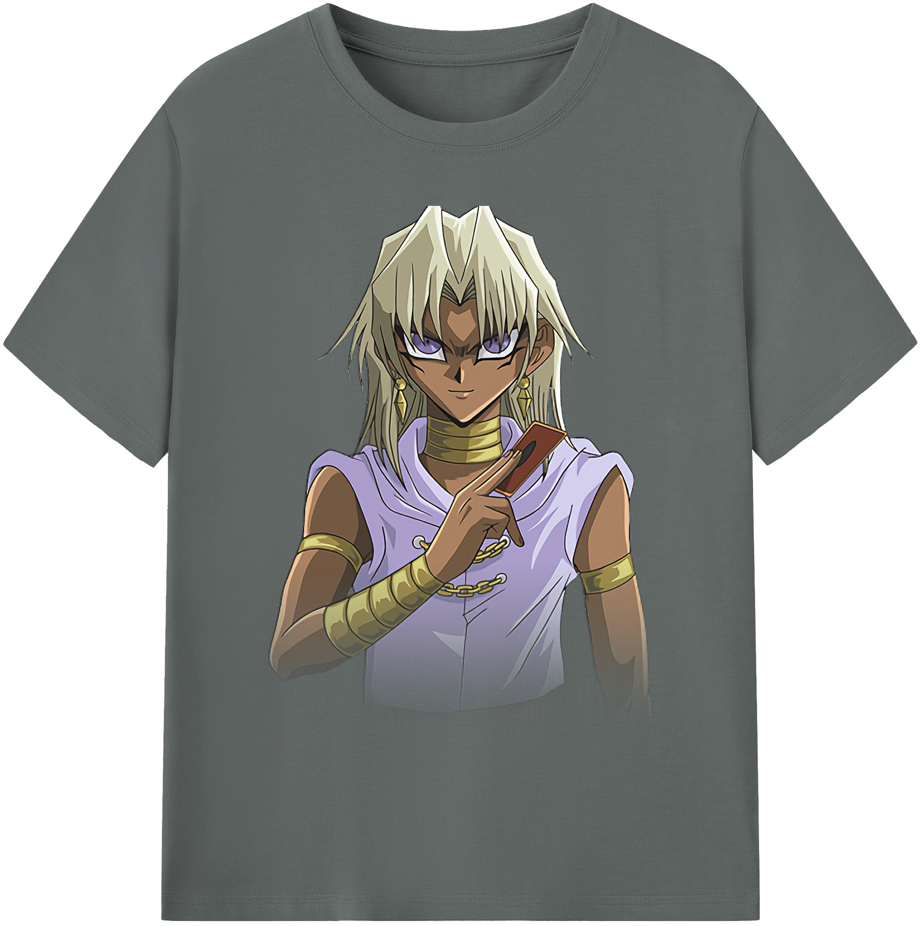 （画像用） 遊☆戯☆王 Yu-Gi-Oh! 綿100％ メンズ半袖Tシャツ｜肌触りやわらか＆通気性
